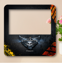 Ride forever Magnetic Photo Frame