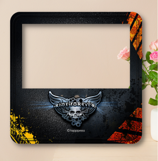 Ride forever Magnetic Photo Frame