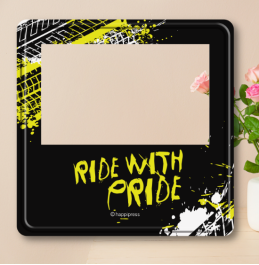 Ride With Pride Magnetic Photo Frame