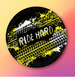 RideHard badges