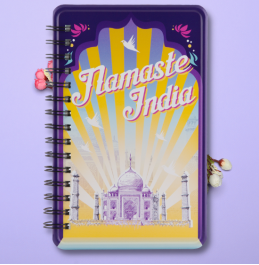 Namaste India Notebook