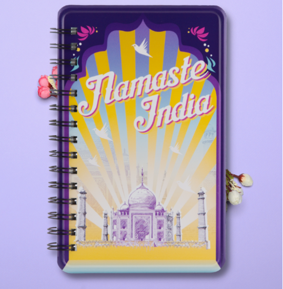 Namaste India Notebook