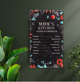Mom's Kitchen Poster