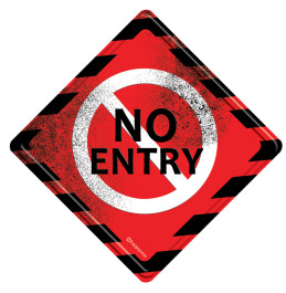NO Entry 