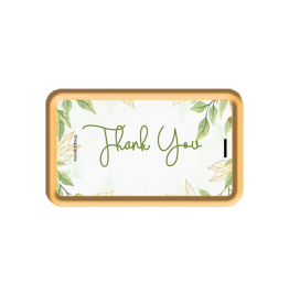 Thank You Luggage Tag - Happi Bridesmaid Collection (Dark Green)