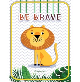 Lion Be Brave Wall Art