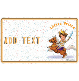 Little Prince Name Plate